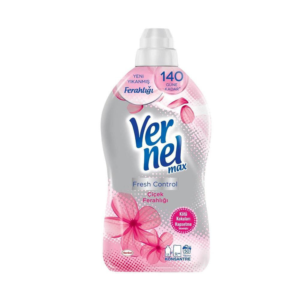 Vernel Max Fresh Çiçek Ferahlığı Yumuşatıcı 1200 Ml