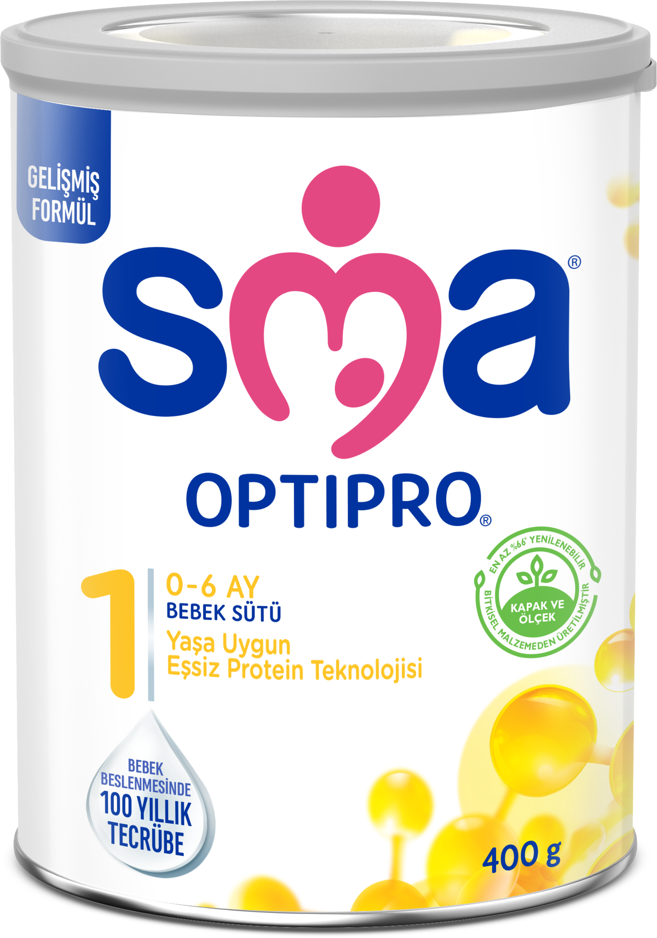 Sma Optipro 1 0-6 Ay Bebek Sütü 400 Gr