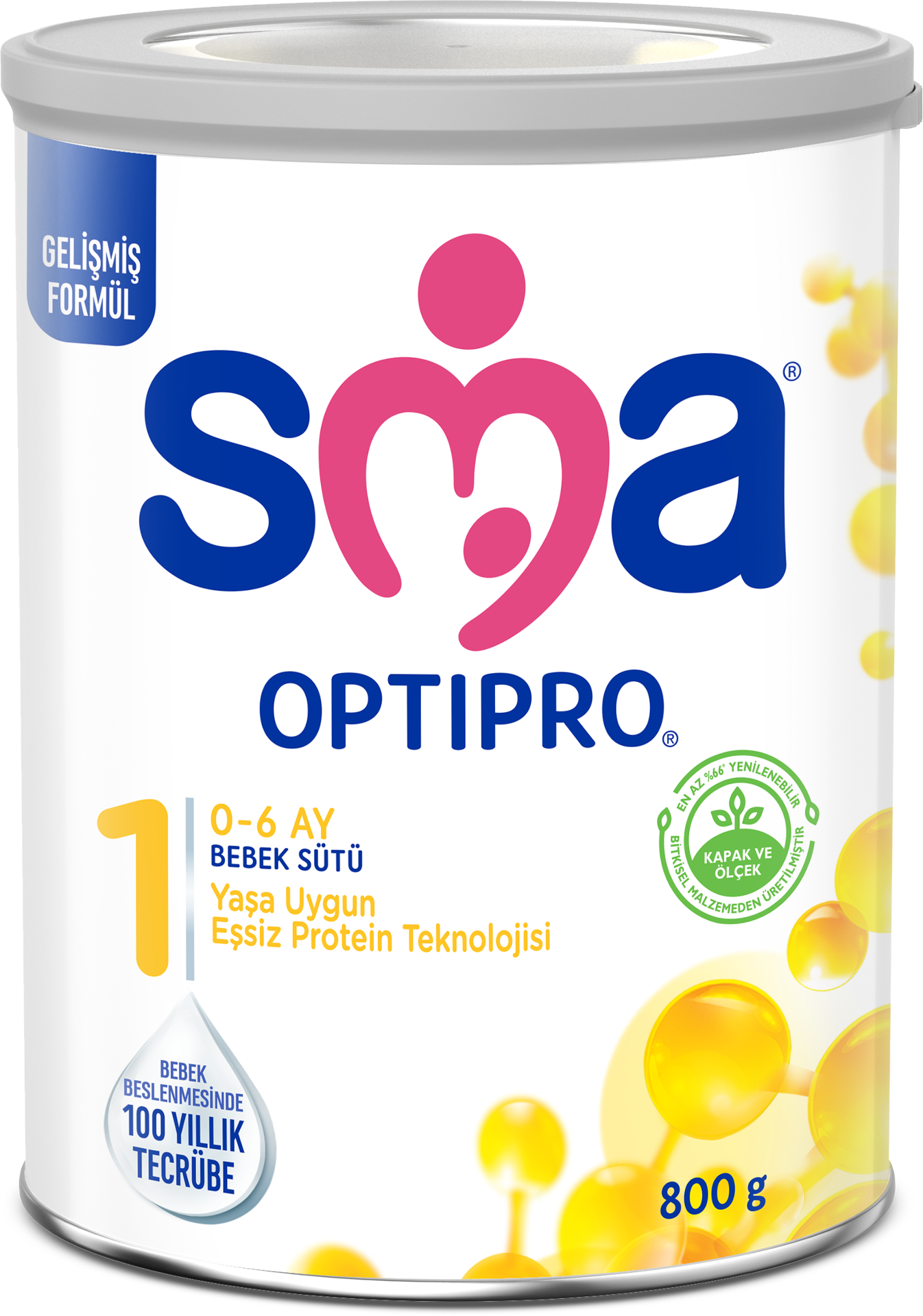 Sma Optipro 1 0-6 Ay Bebek Sütü 800 Gr