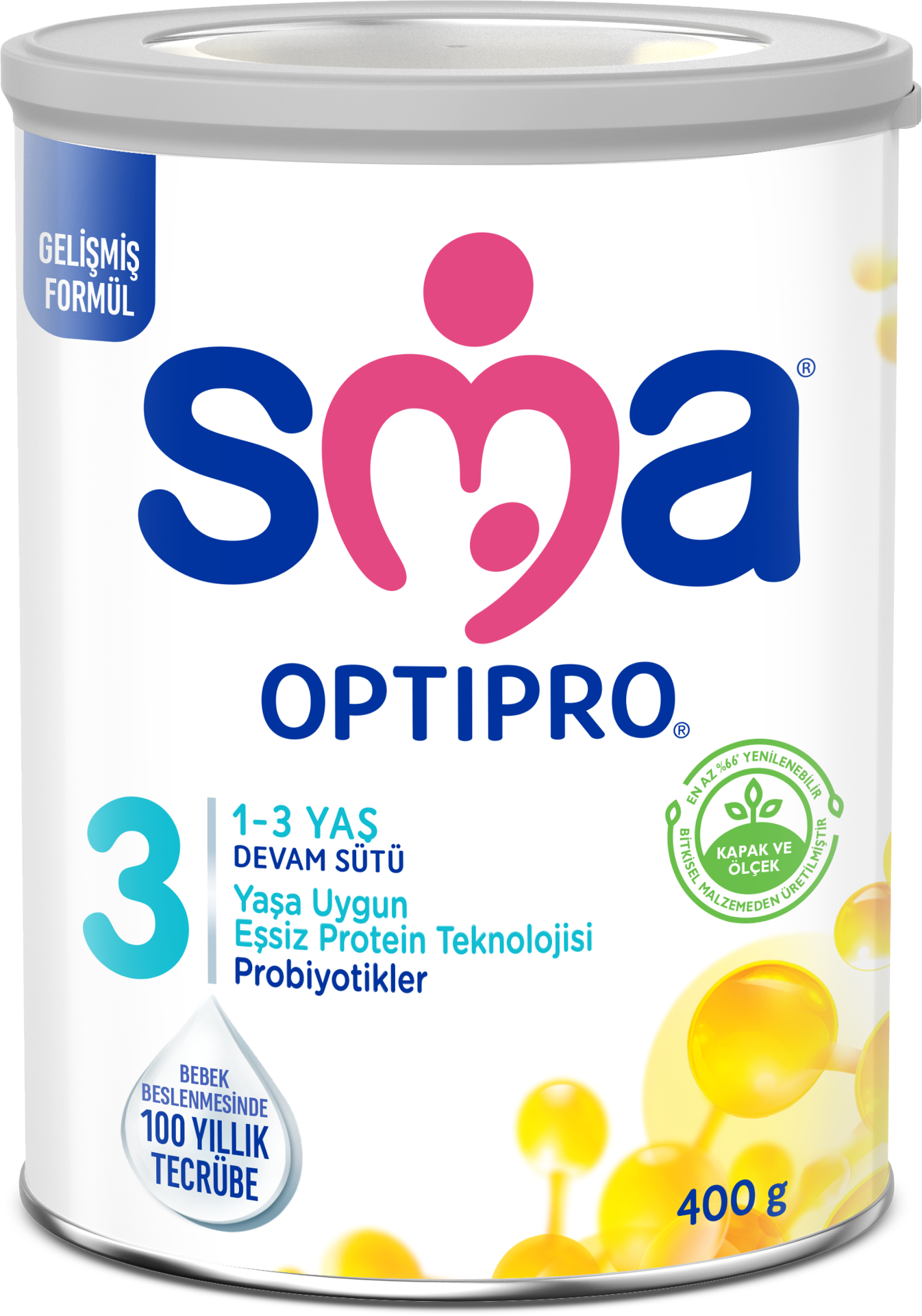 Sma Optipro 3 1-3 Yaş Devam Sütü 400 Gr