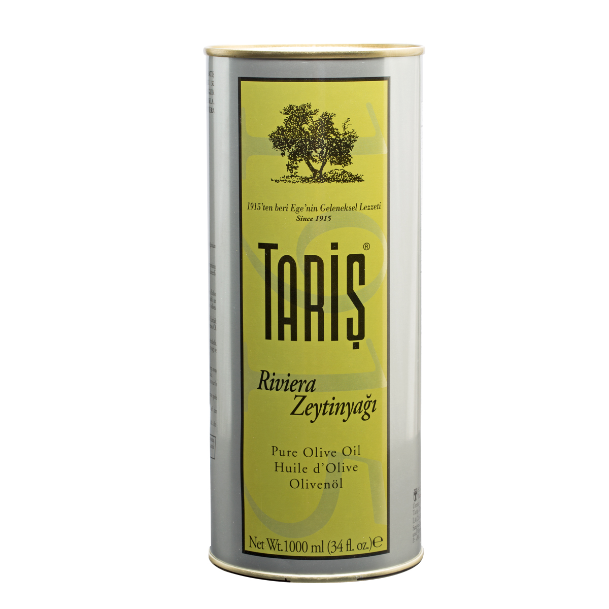 Tariş Riviera Zeytinyağı 1 Lt