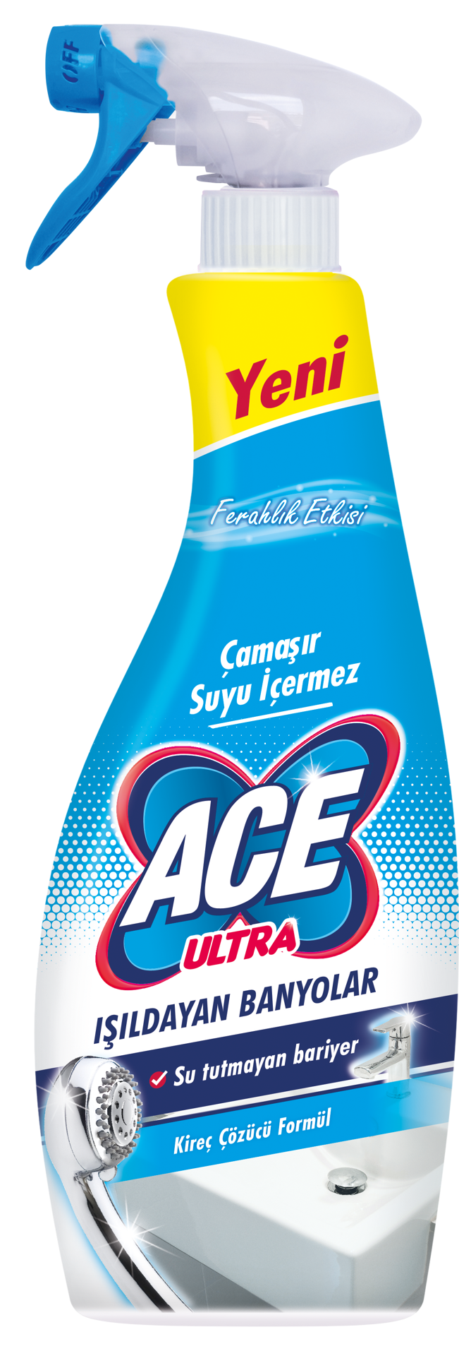 Ace Ultra Banyo Kireç Çözücü Sprey 700 Ml