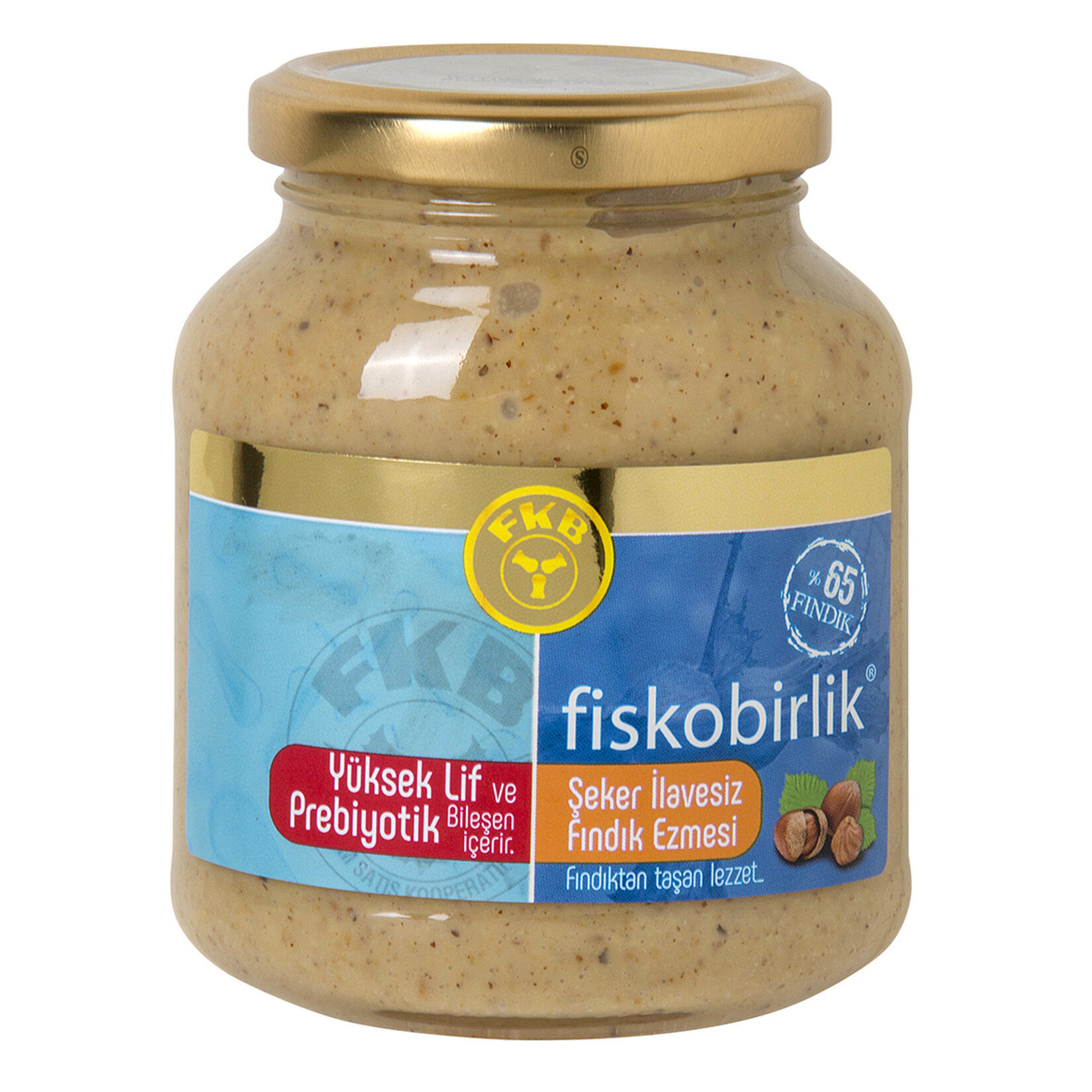 Fiskobirlik Şeker İlavesiz Fındık Ezmesi 300 Gr