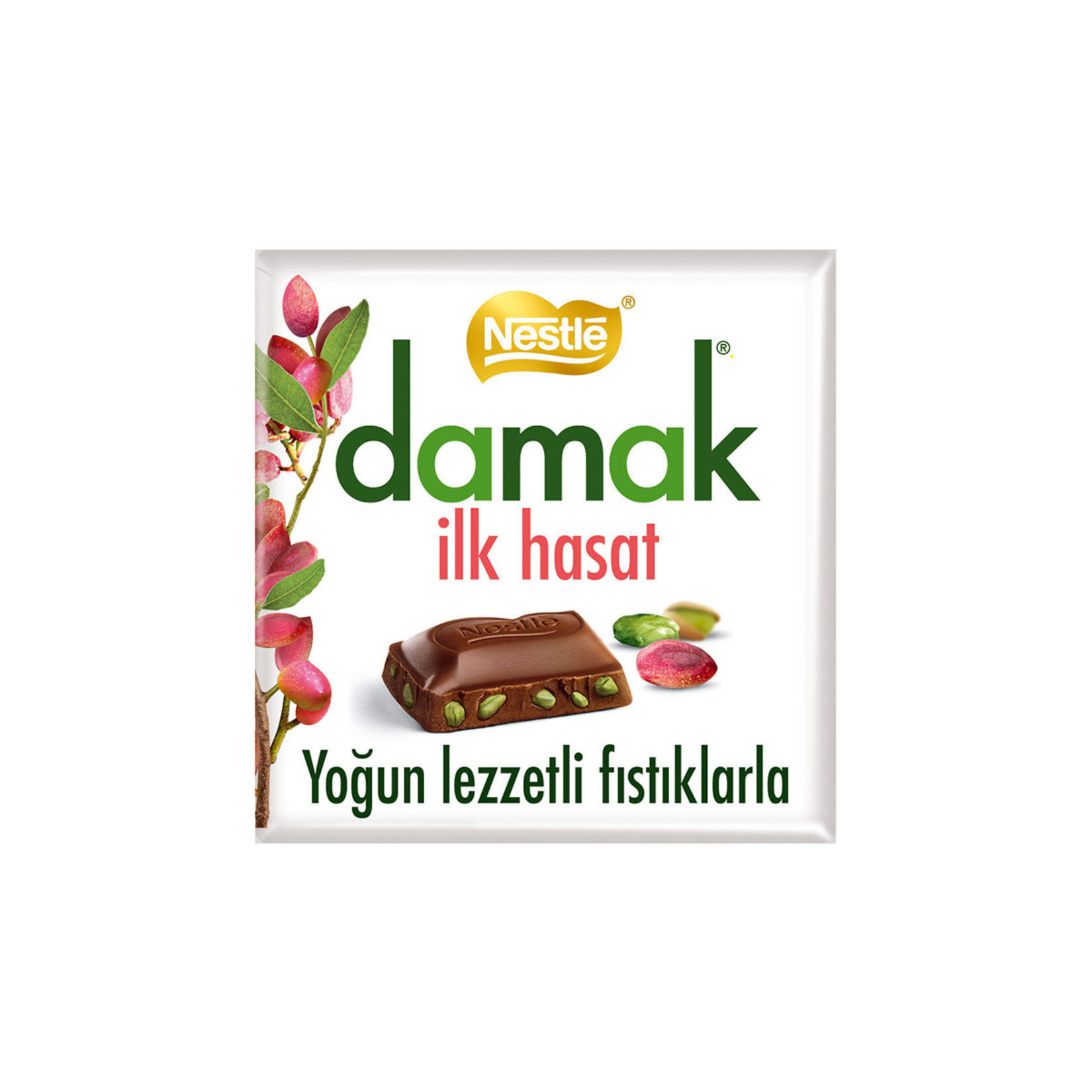 Nestle Damak İlk Hasat Antep Fıstıklı Çikolata 63 Gr