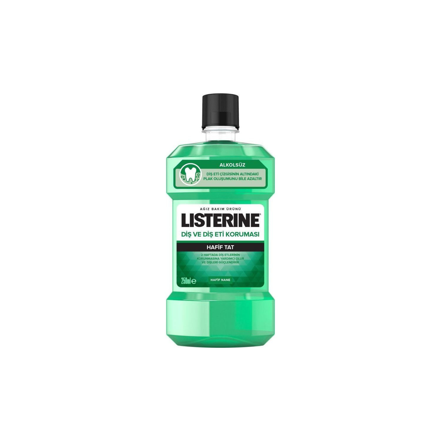 Listerine Diş ve Diş Eti Koruması Hafif Tat Ağız Bakım Suyu 250 Ml