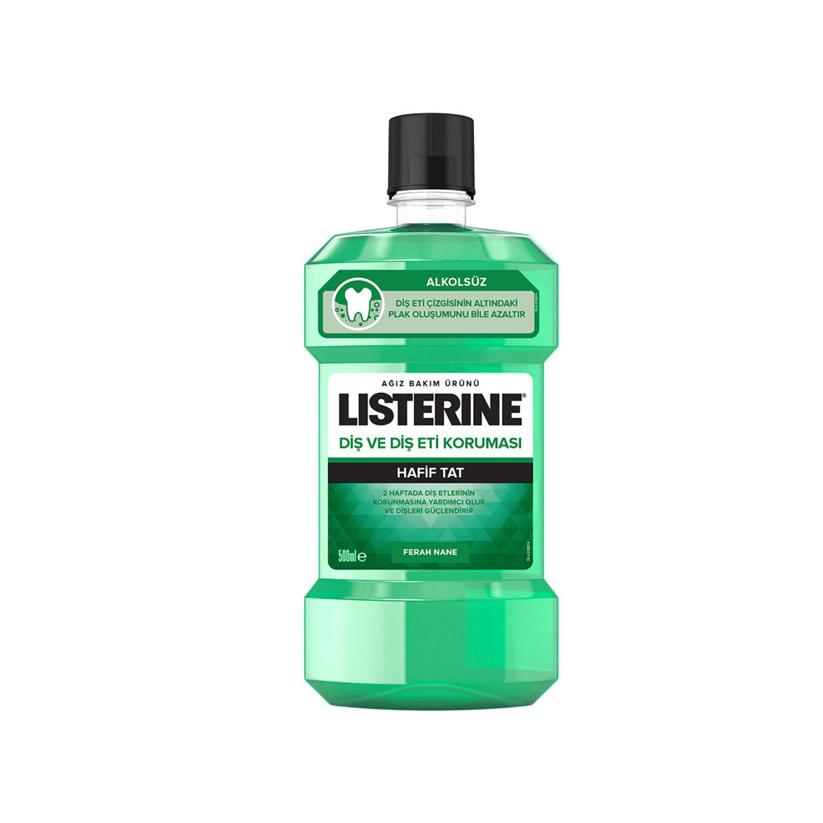 Listerine Diş ve Diş Eti Koruması Hafif Tat Ağız Bakım Suyu 500 Ml