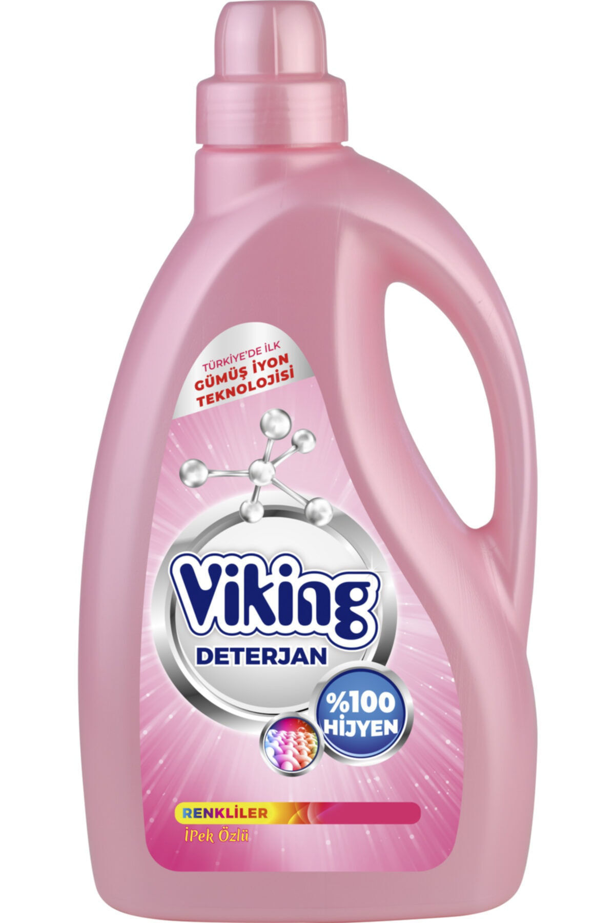 Viking  Renkliler İçin Sıvı Çamaşır Deterjanı İpek Özlü 2700 Ml