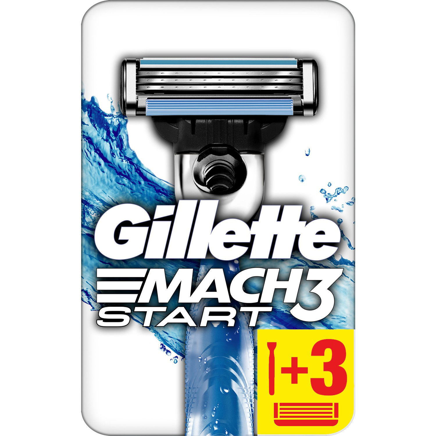 Gillette Mach 3 Start Makine+3 Yedek