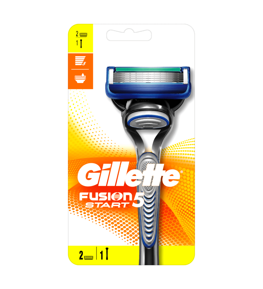 Gillette Fusion Start Makine+2 Yedek
