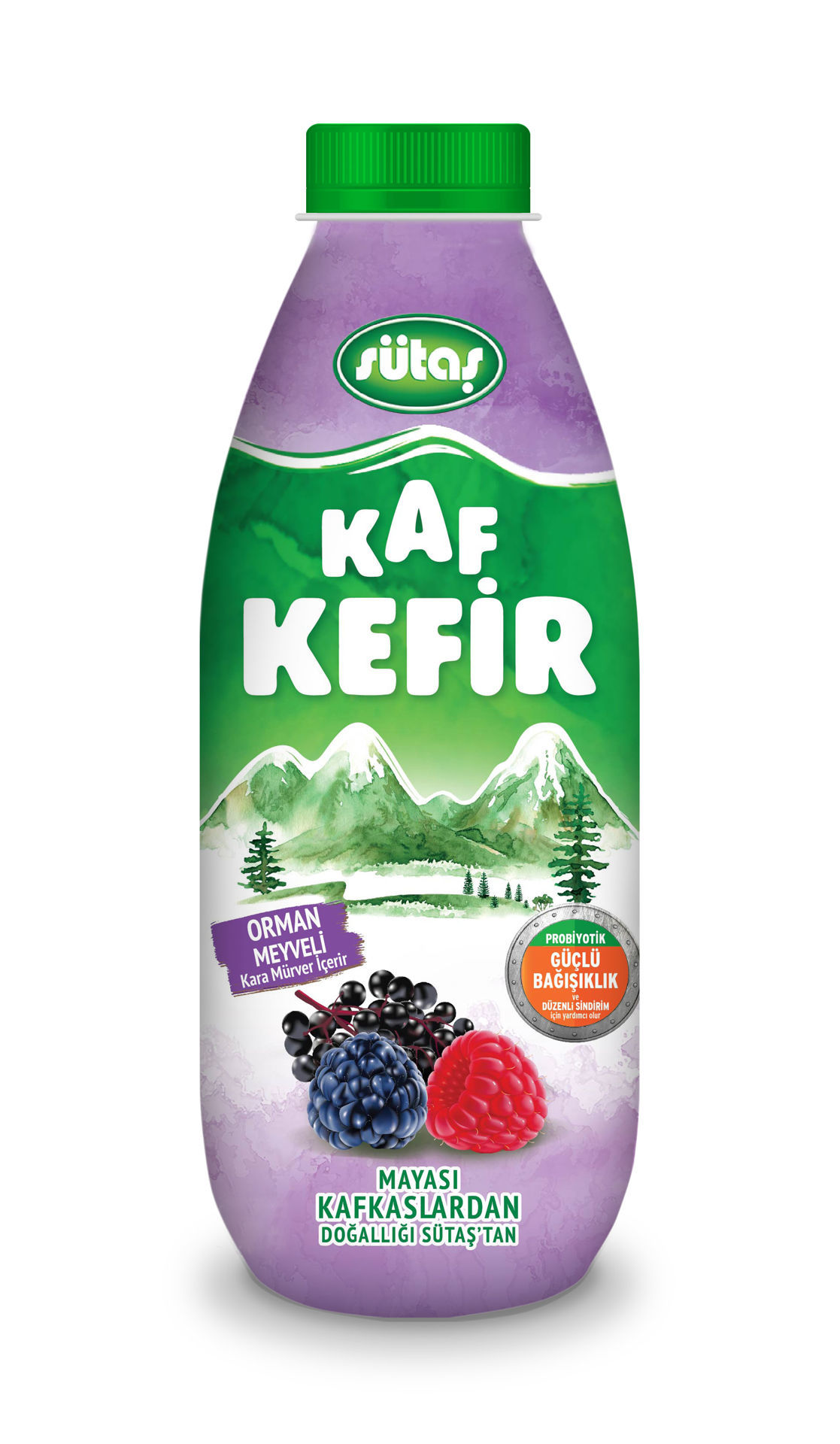 Sütaş Kaf Kefir Orman Meyveli 1 Lt