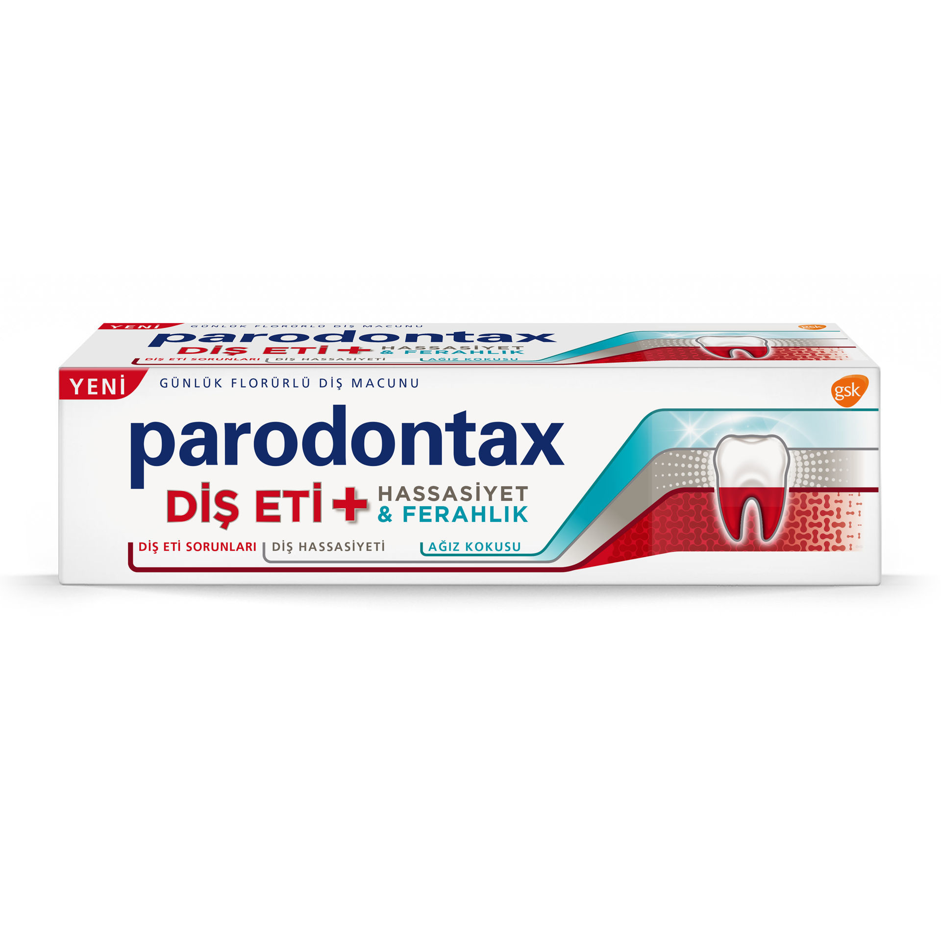 Paradontax Diş Eti Hassasiyet ve Ferahlık Diş Macunu 75 Ml