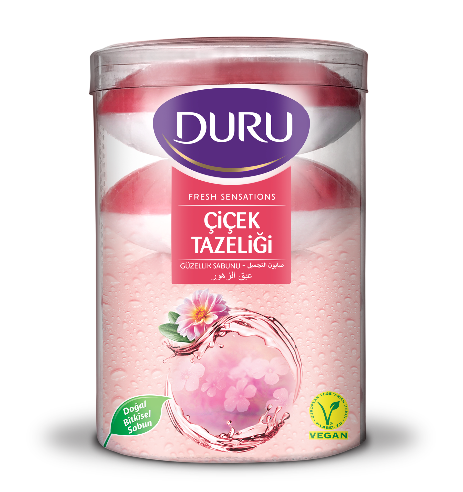 Duru Sabun Fresh Çiçek Tazeliği 4*100 Gr