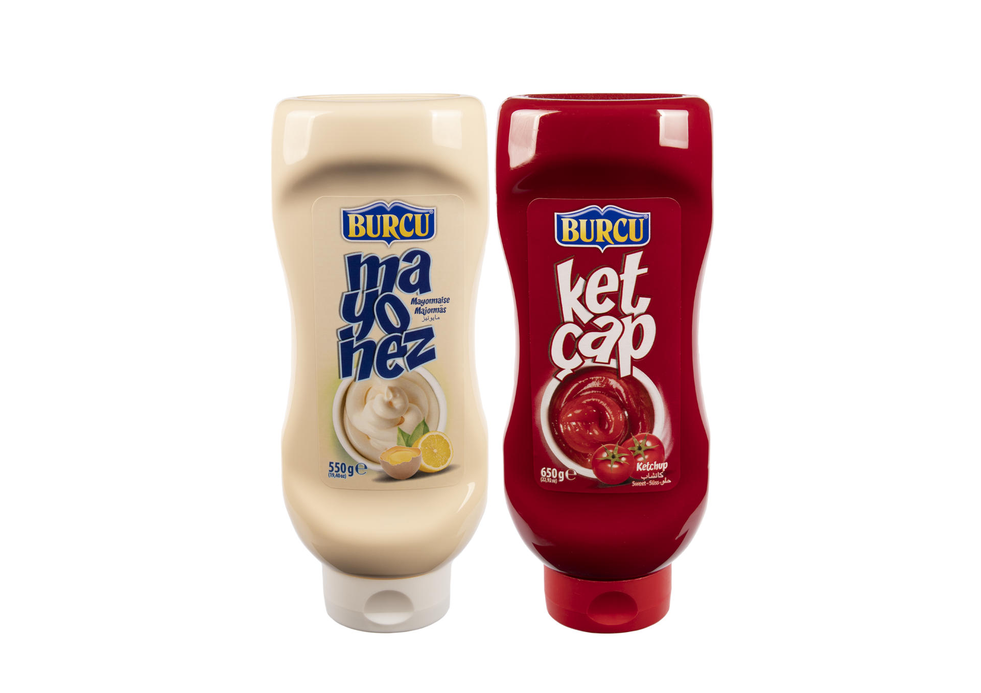 Burcu İkili Set Ketçap 650 Gr+Mayonez 550 Gr