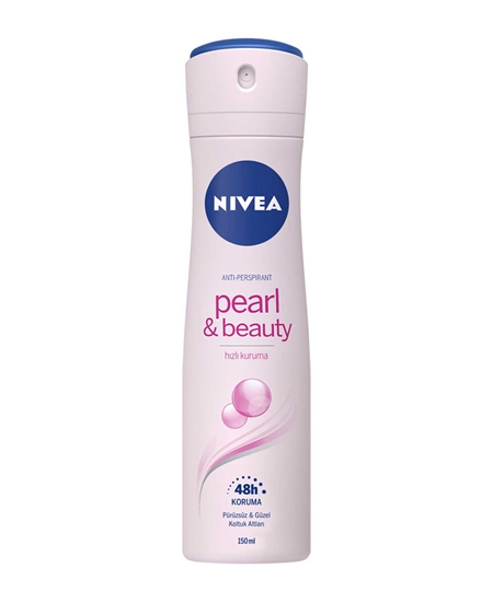 Nivea Invisible Black&White Pearl&Beauty Sprey Deodorant 150 ML