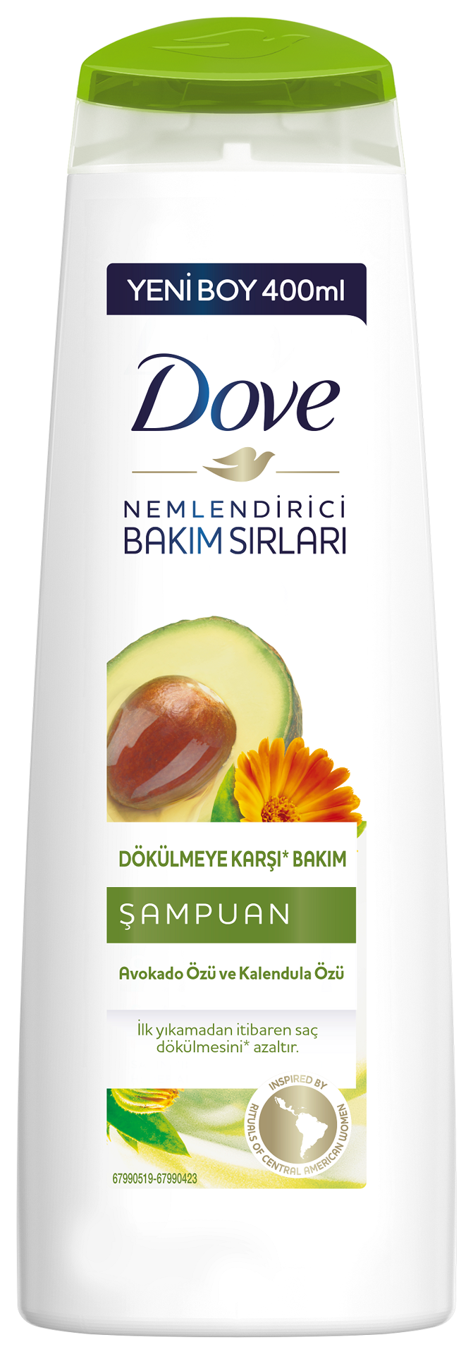 Dove Saç Dökülmesine Karşı Avokado Özlü Şampuan 400 Ml
