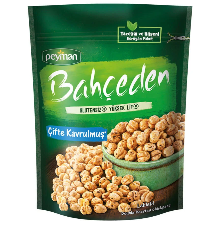 Bahçeden Kavrulmuş Tuzlu Leblebi 180 Gr