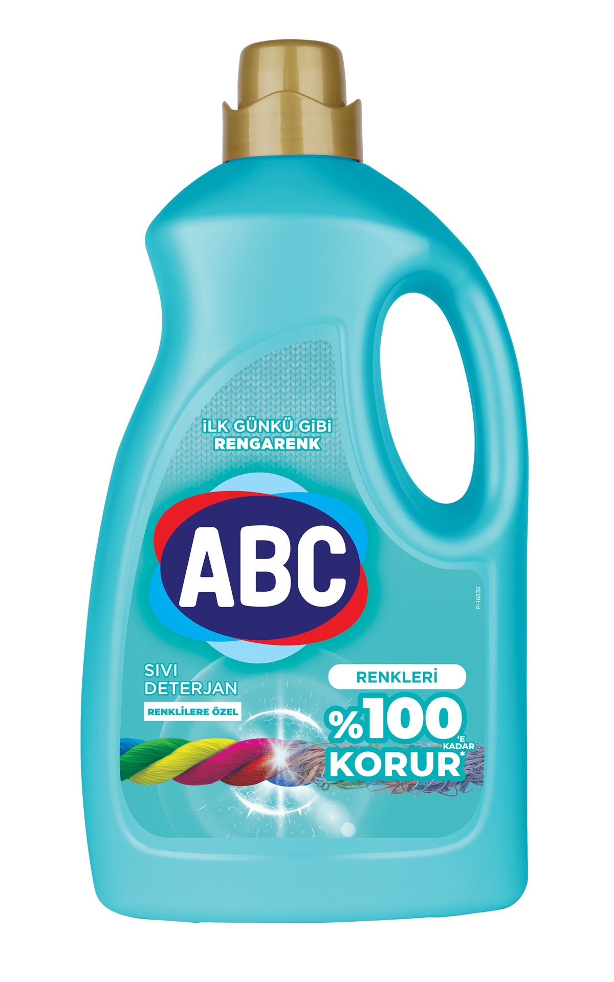 ABC Renkliler İçin Sıvı Çamaşır Deterjanı 2700 Ml