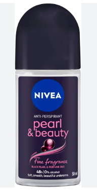 Nivea Pearl&Beauty Roll On Deodorant 50 Ml