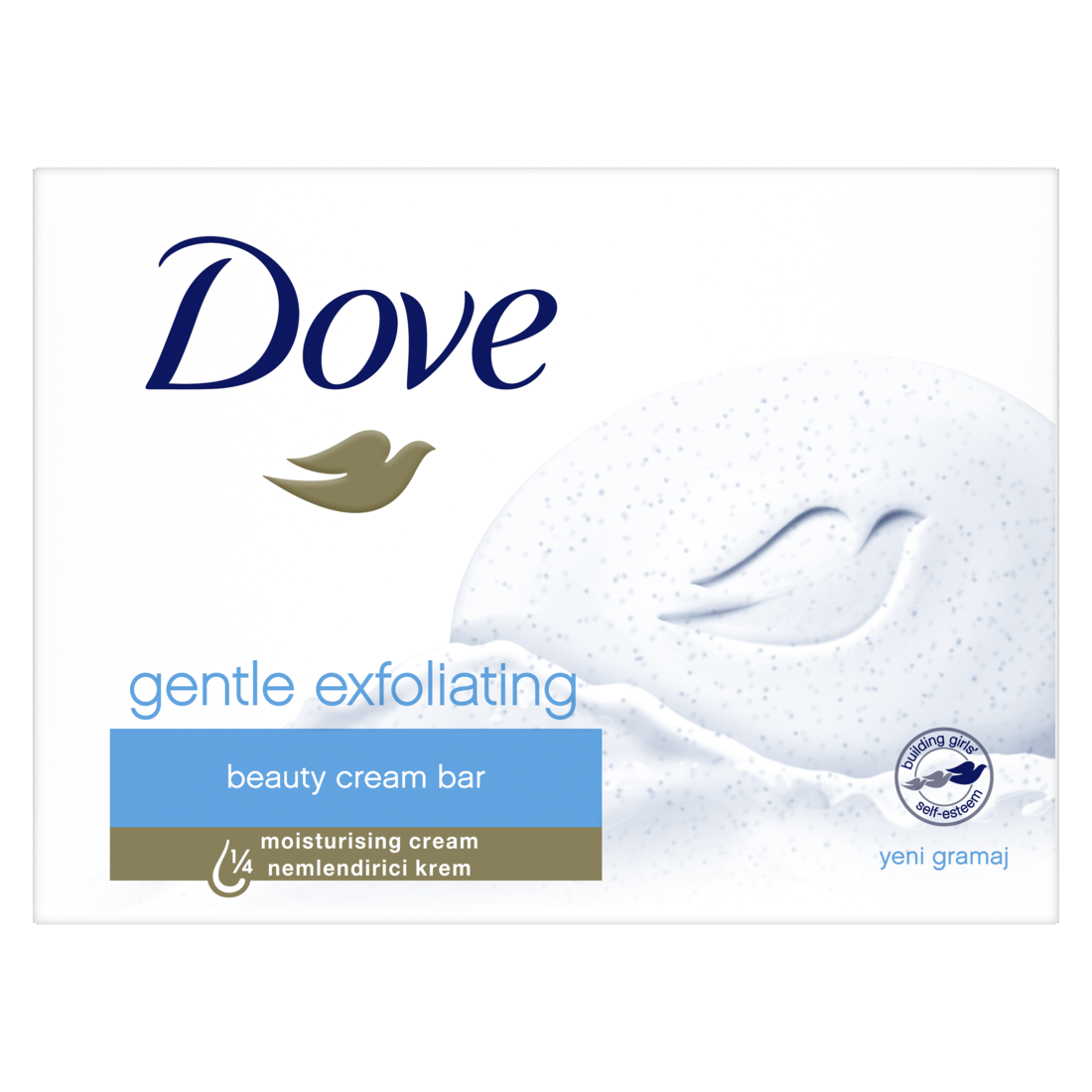 Dove Sabun Cream Bar Gentle Exfoliating 90 Gr