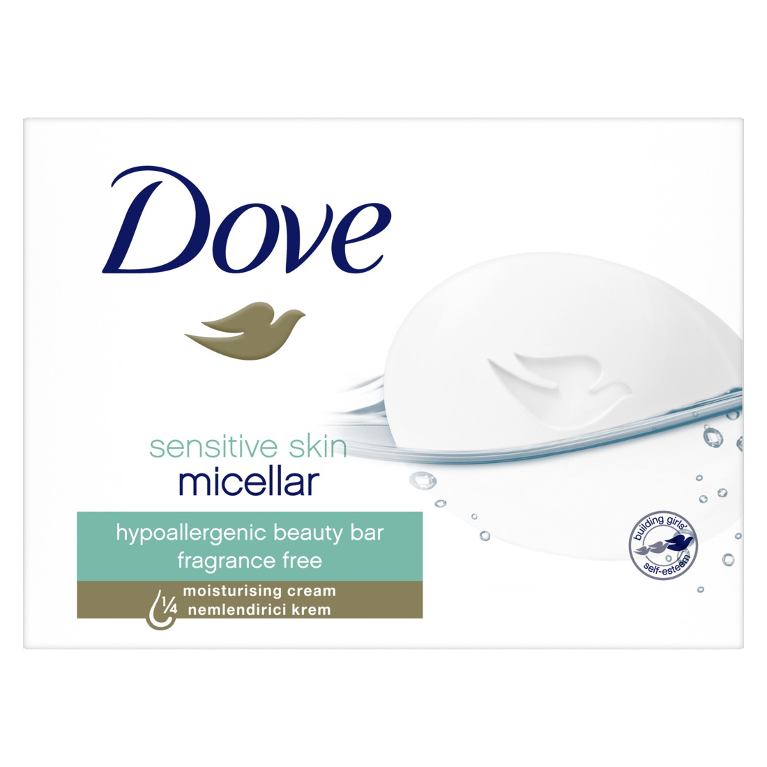 Dove Sabun Cream Bar Sensitive Micellar 100 Gr