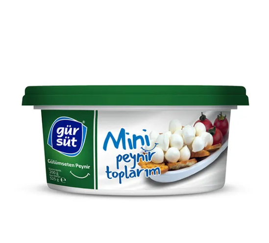 Gürsüt Mini Peynir Toplarım 200 Gr