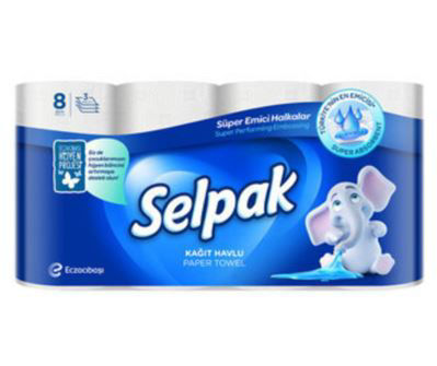 Selpak Extra Emici Havlu 8 Adet
