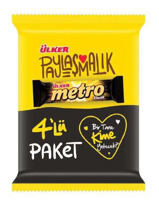 Ülker Metro Bar 4'Lü