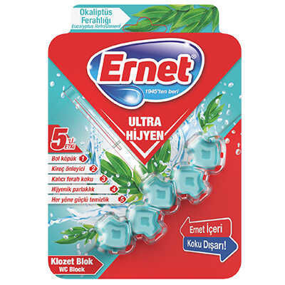 Ernet Ultra Hijyen Okaliptüs Ferahlığı Klozet Bloğu 2'li