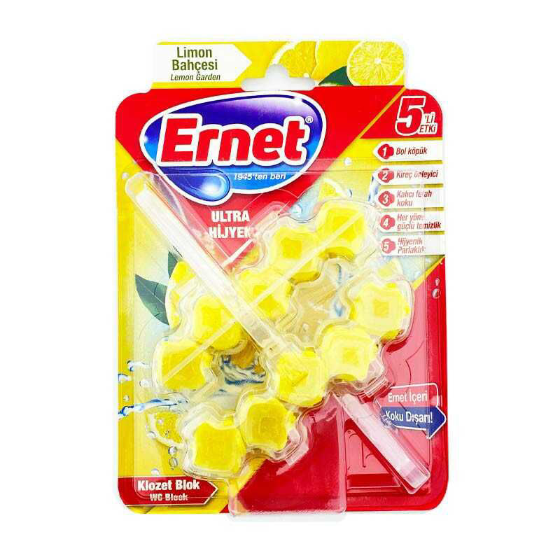 Ernet Ultra Hijyen Limon Bahçesi Klozet Bloğu 2'Li