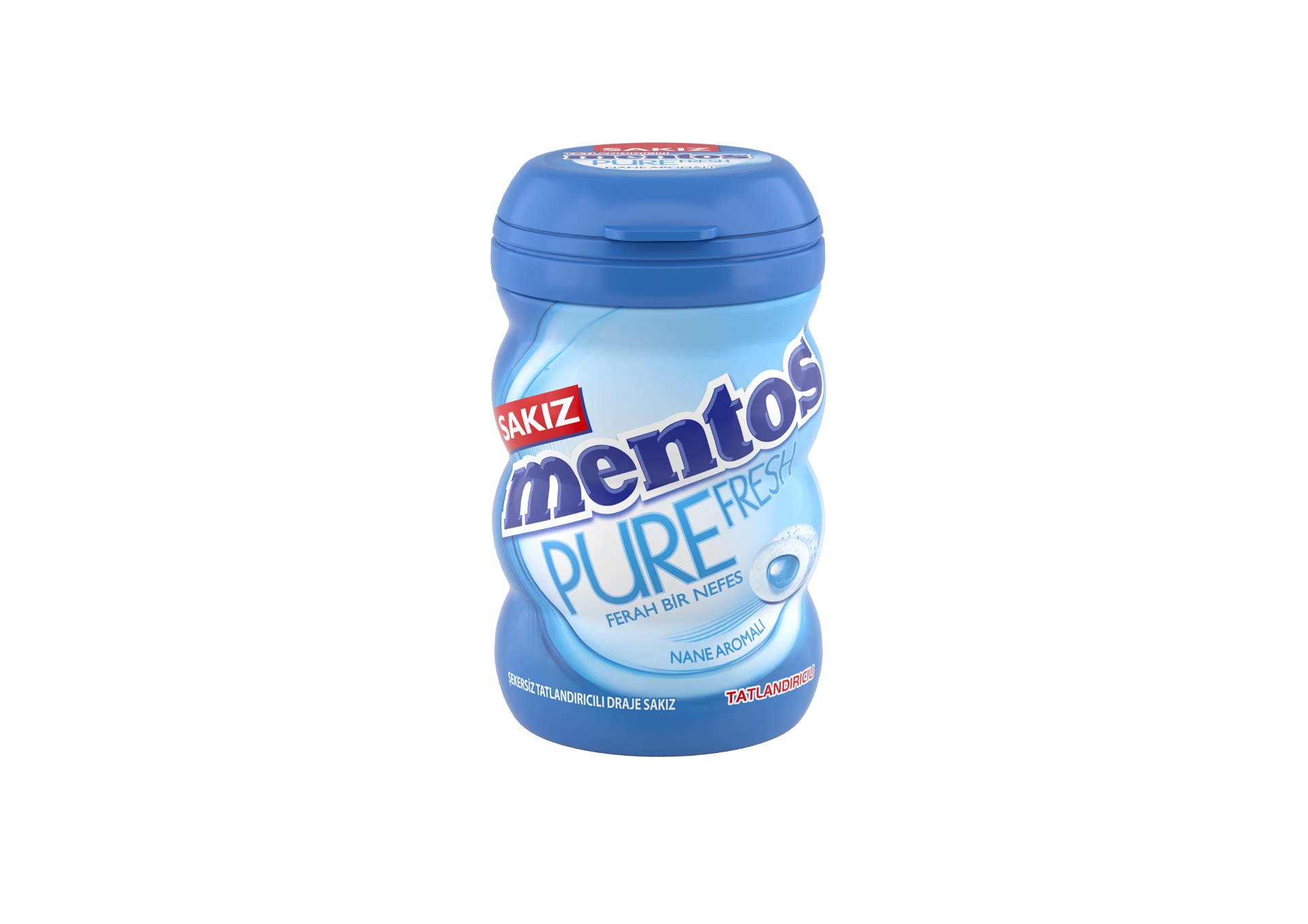 Mentos Pure Fresh Nane Aromalı Sakız 90 Gr
