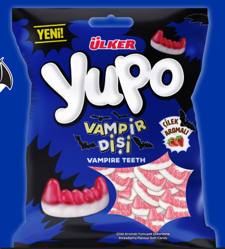 Ülker Yupo Vampir Dişi Aromalı Şekerleme 80 Gr