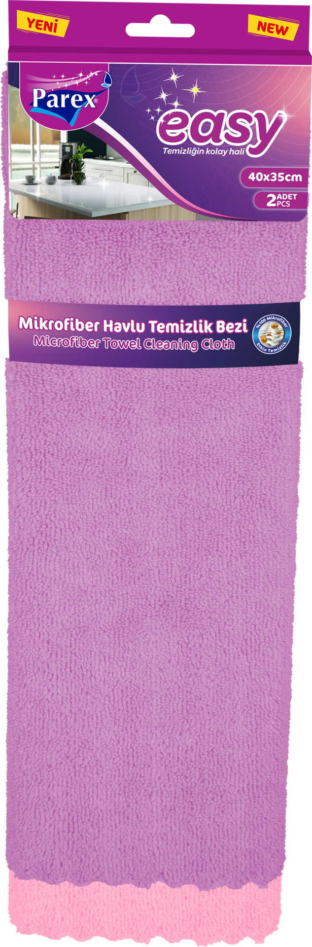Parex Mikrofiber Havlu Temizlik Bezi 2 Adet