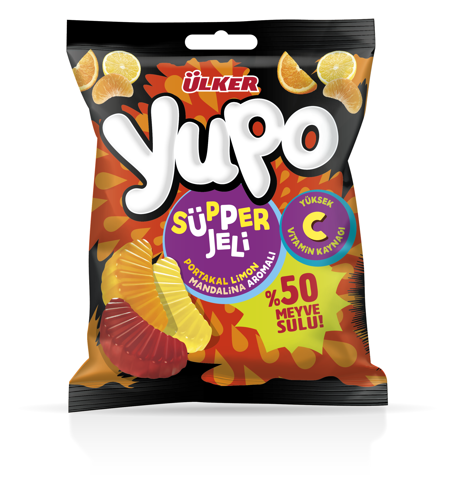 Ülker Yupo Jelly C Vitaminli Yumuşak Şeker 64 Gr