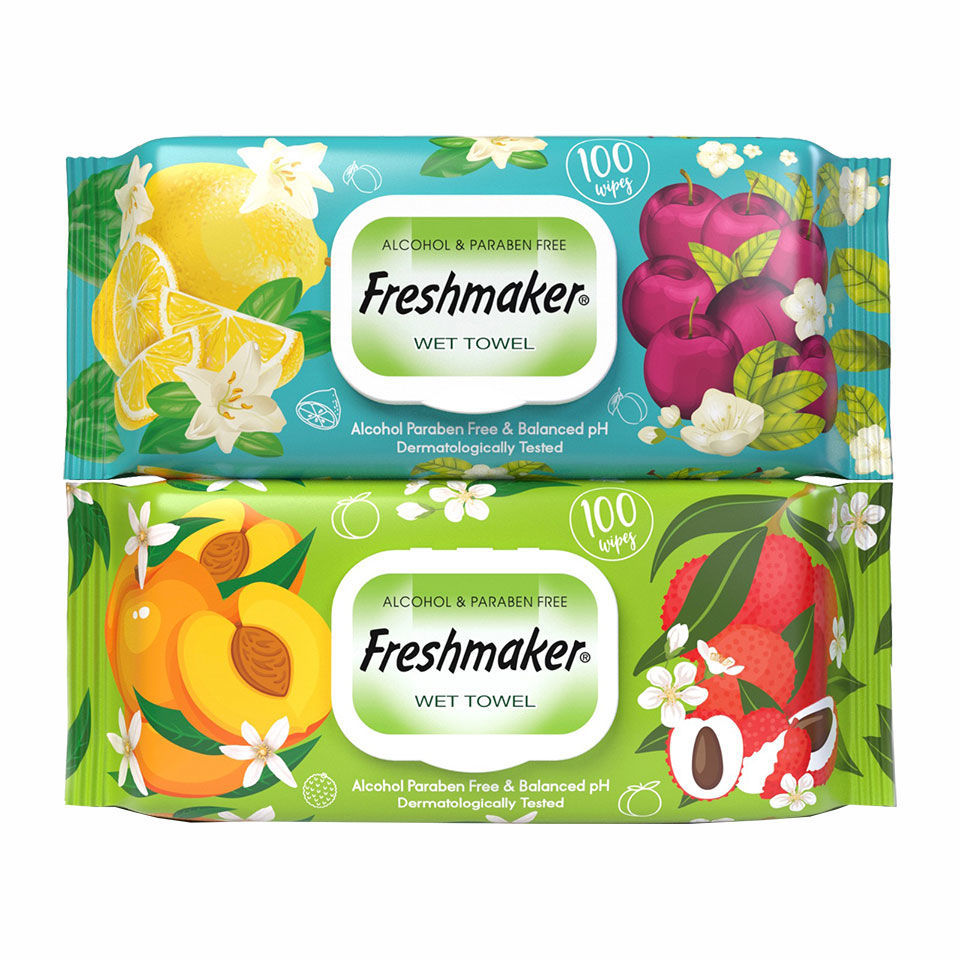 Fresmaker Meyve Kokulu Islak Mendil 100'lü