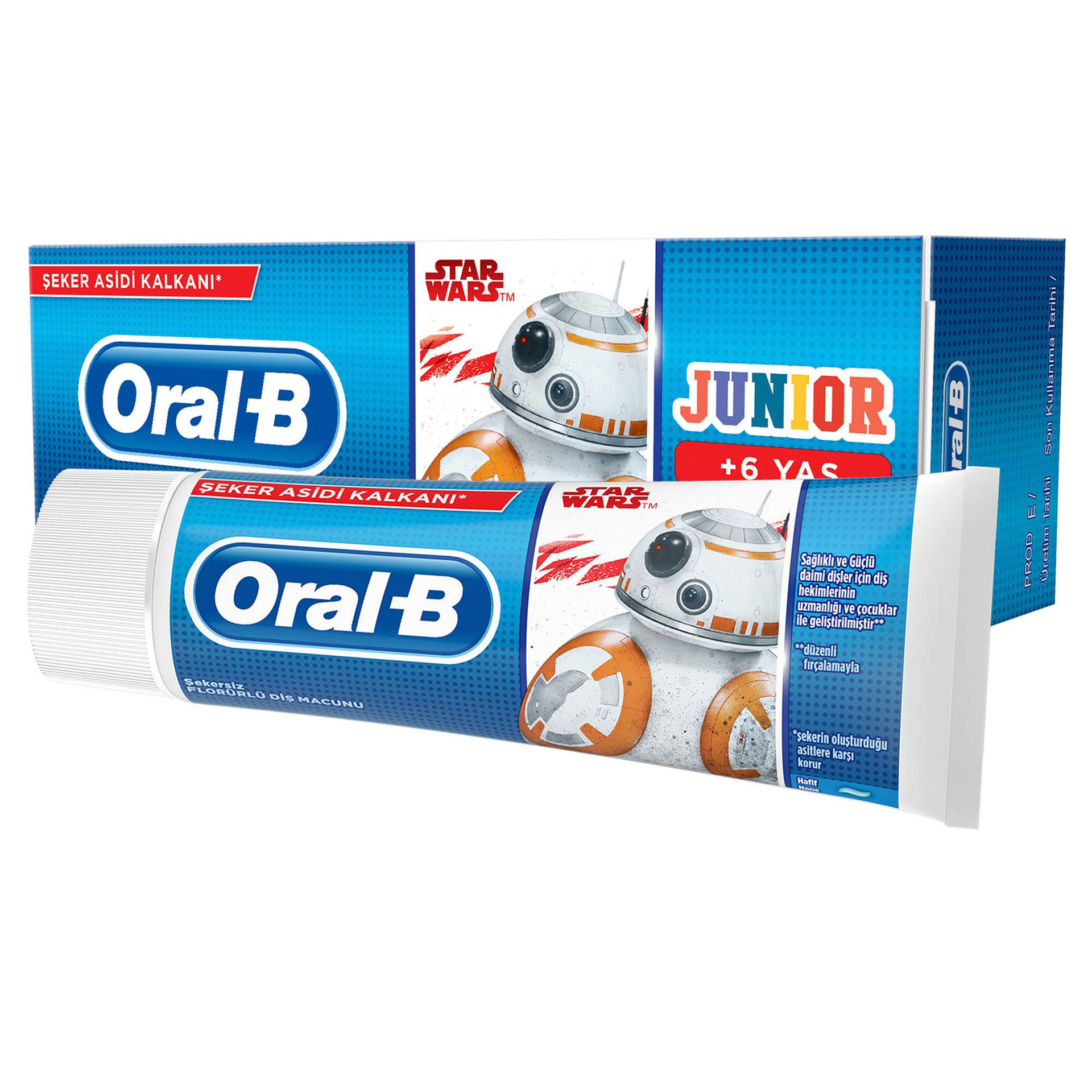 Oral B Star Wars Temalı 6+ Yaş Diş Macunu