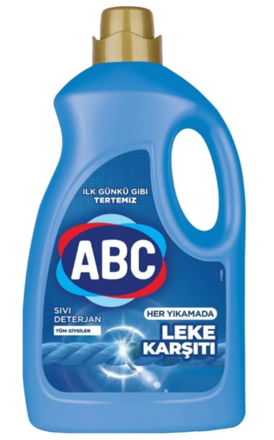 ABC Leke Karşıtı Sıvı Çamaşır Deterjanı 2700 Ml
