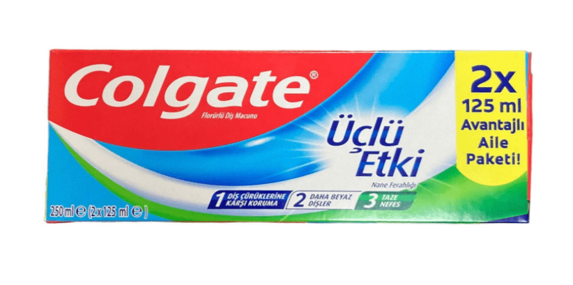 Colgate Üçlü Etki 2x125 Ml
