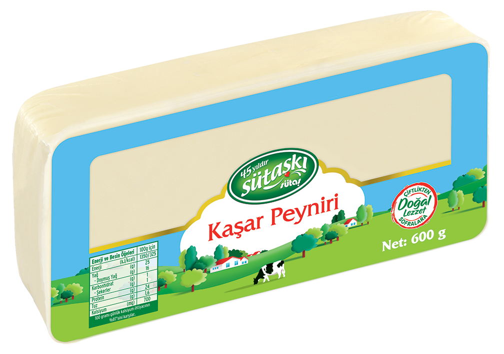 Sütaş Kaşar Peyniri 600 Gr