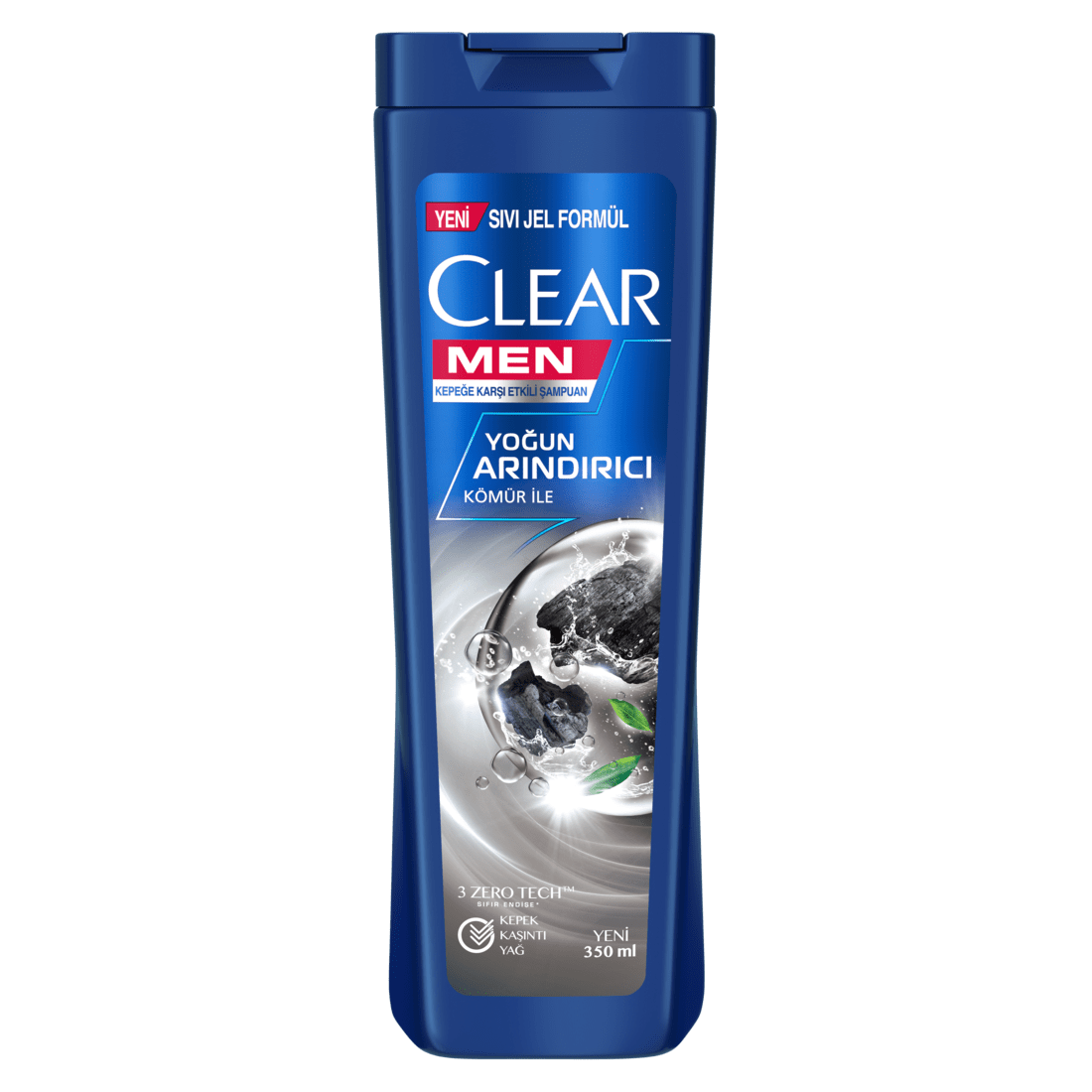 Clear Men Yoğun Arındırıcı Kömür Etkili Şampuan 350 ml