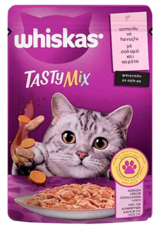 Whıskas Somonlu-Havuçlu Mama 85 Gr