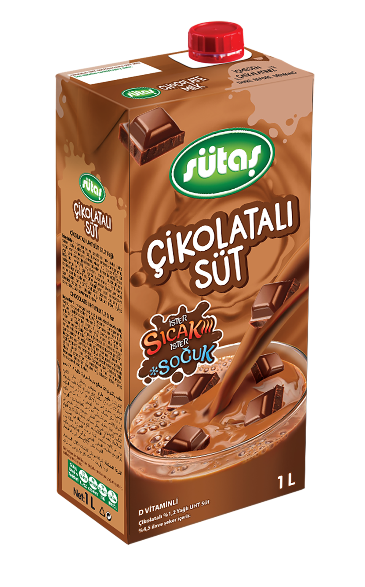 Sütaş Çikolatalı Süt 1 litre