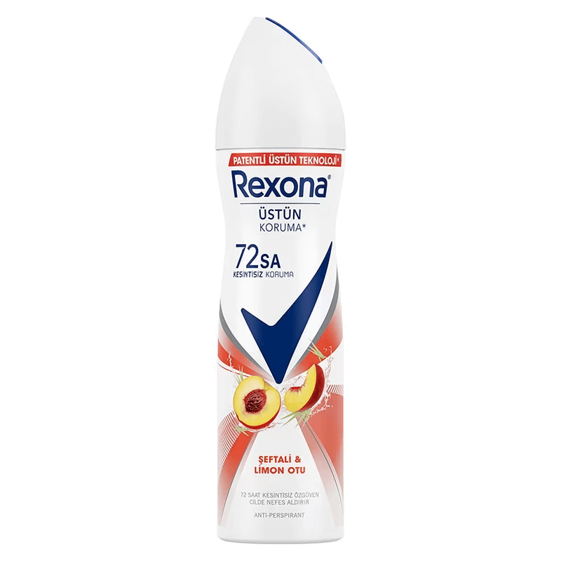Rexona Seftali & Limon Otu Antiperspirant Kadın Sprey Deodorant 150 ml