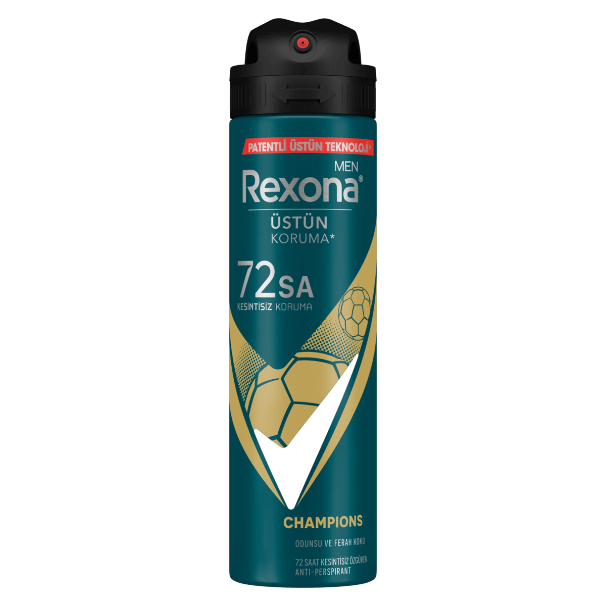 Rexona Men Champions Antiperspirant Erkek Sprey Deodorant 150 ml
