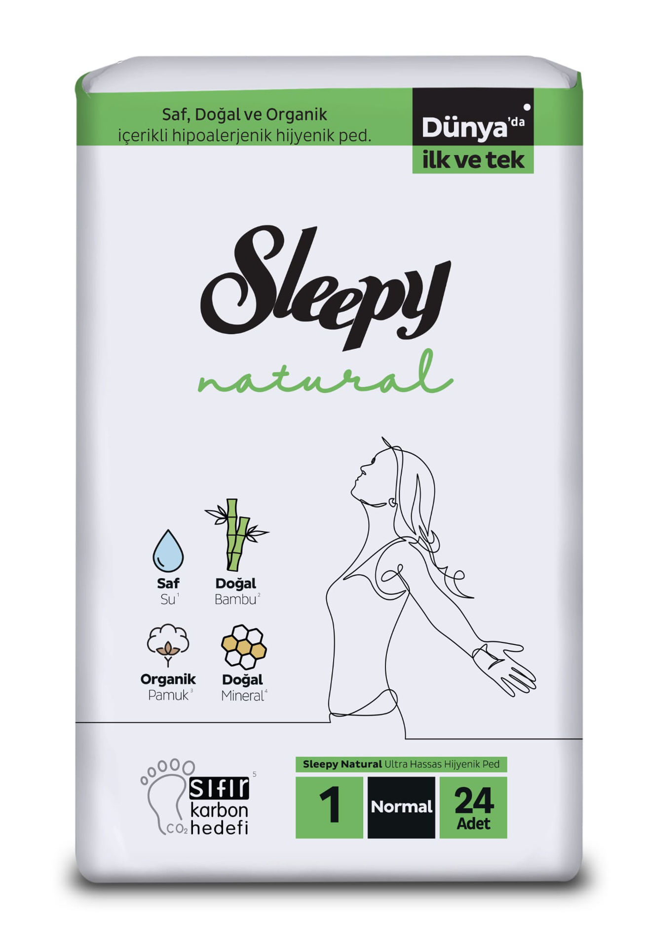 Sleepy Natural Süper Ekonomik Normla 24'lü