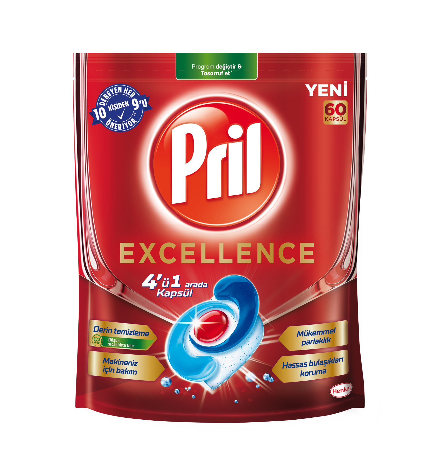 Pril Excellence Tablet 60 Kapsül