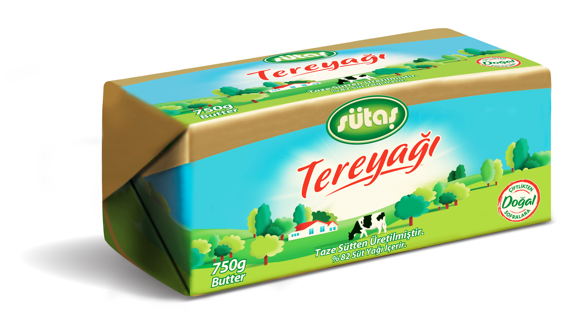 Sütaş Tereyağ 750 Ml
