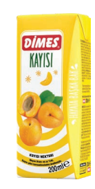 Dimes Kayısı İçeceği Leaf Meyve Suyu 0.2L