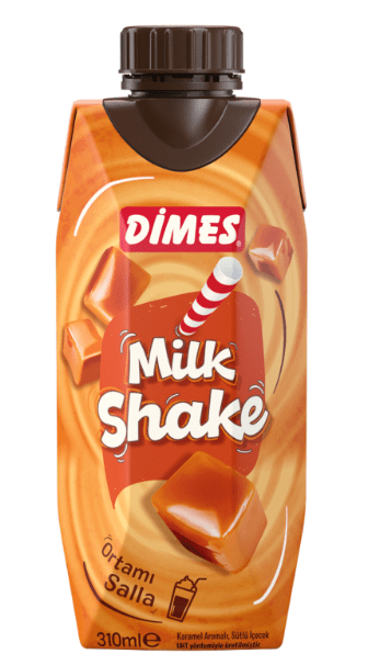 Dimes Milkshake Karamelli Aromalı 0.31 L