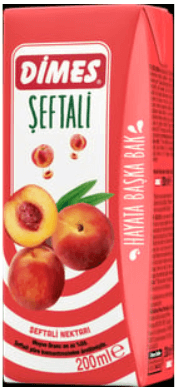Dimes Şeftali Nektarı Leaf Meyve Suyu 0.2L