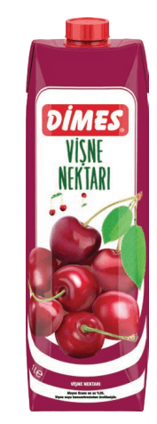 Dimes Vişne Nektarı Meyve Suyu 1L